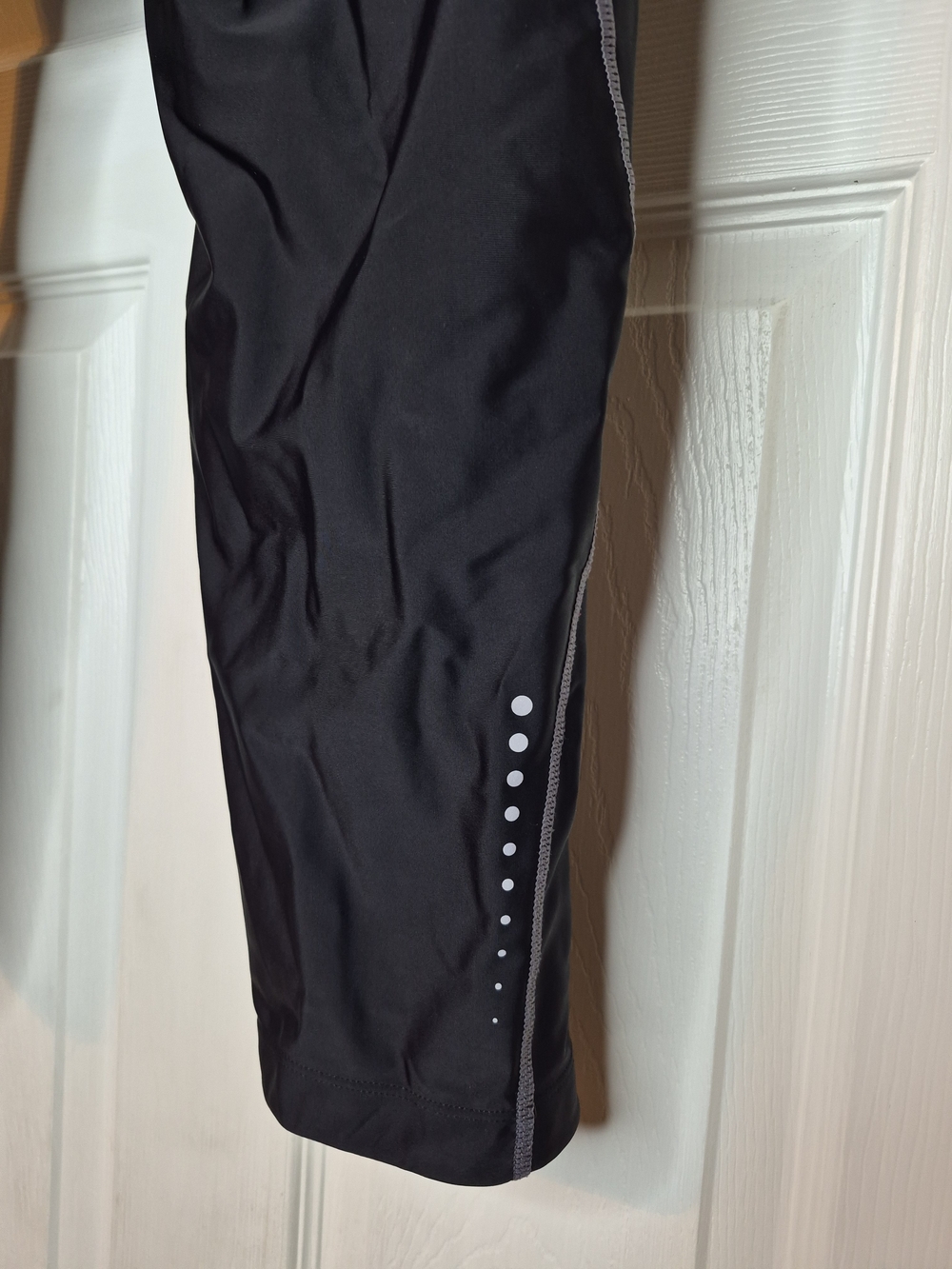 Bikewa Black Athletic Cycling Capri Pants Xl 4D Padded - Picture 8 of 14